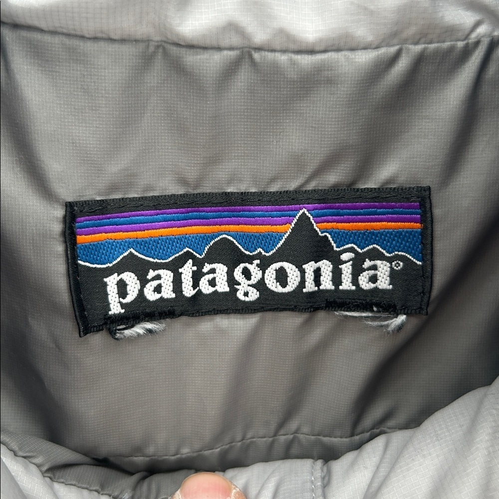 Patagonia Women's MICRO PUFF JACKET Down Puffer Feather Prima Loft Gray Size XL - Picture 2 of 10